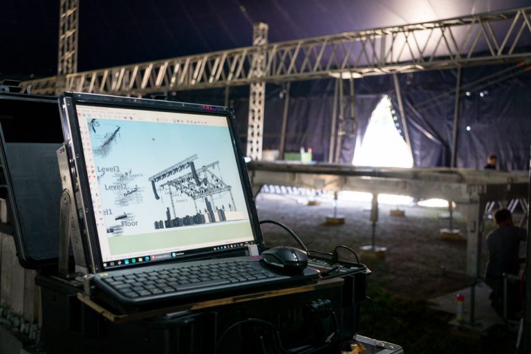 2022 Aufbau Zeltspektakel Winterbach