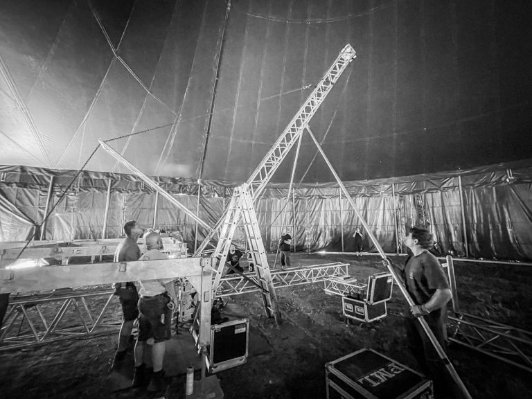 2022 Aufbau Zeltspektakel Winterbach